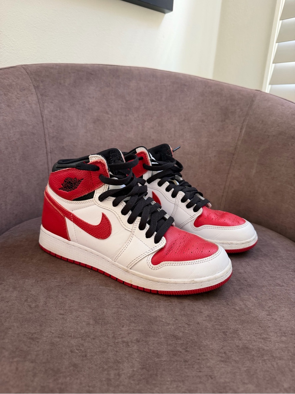 Nike Air Jordan 1 Heritage - White/Red/Black